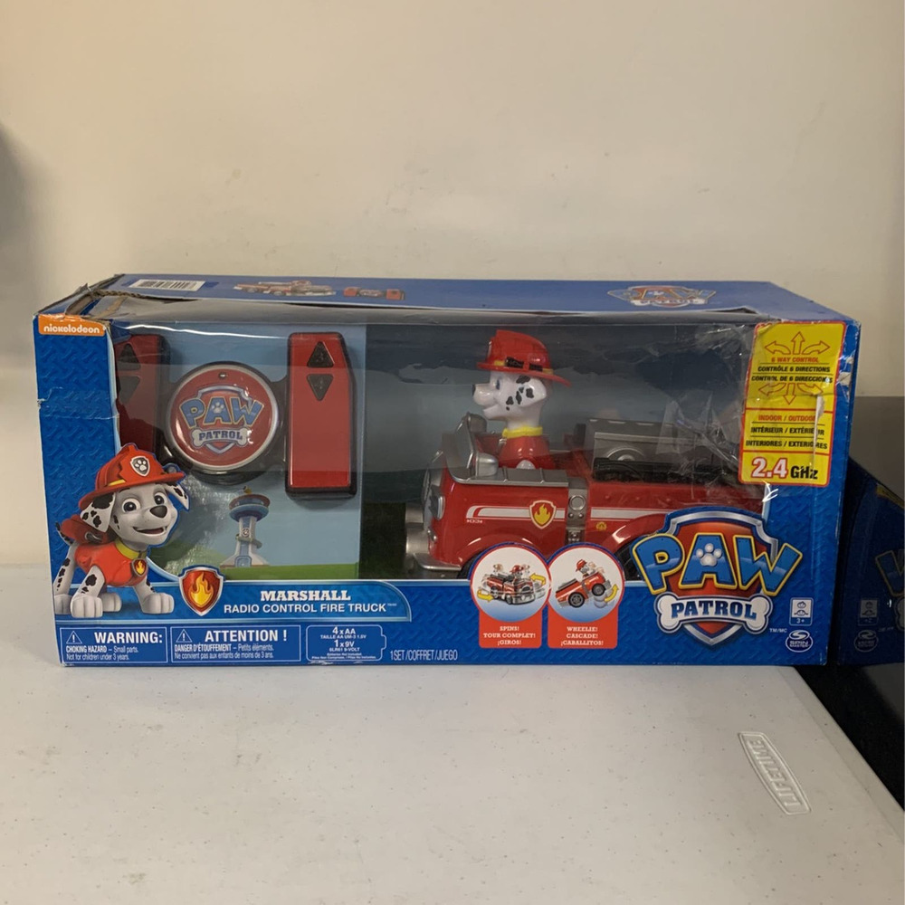 Jamn Products Paw Patrol Radio Control Marshall Fire Truck